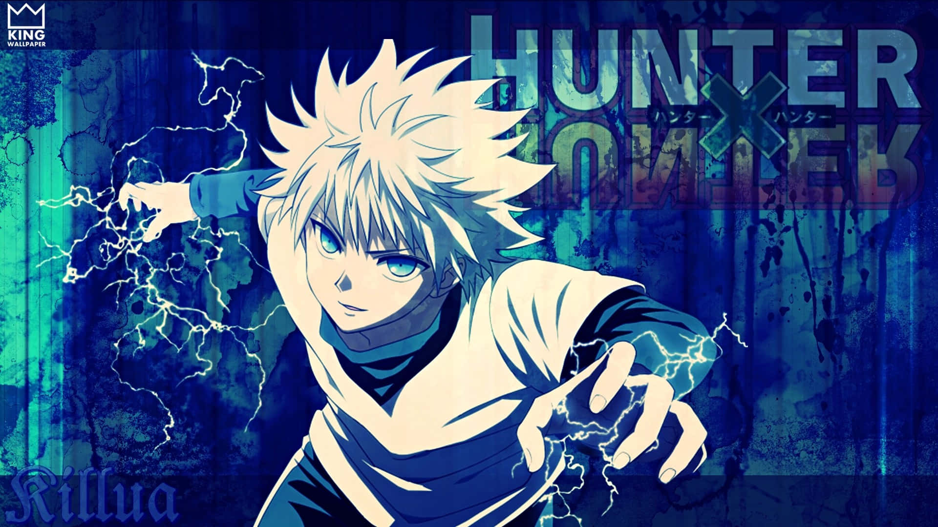 Show Your Admiration For The Hunter X Hunter Series With This Stylish Laptop. Background