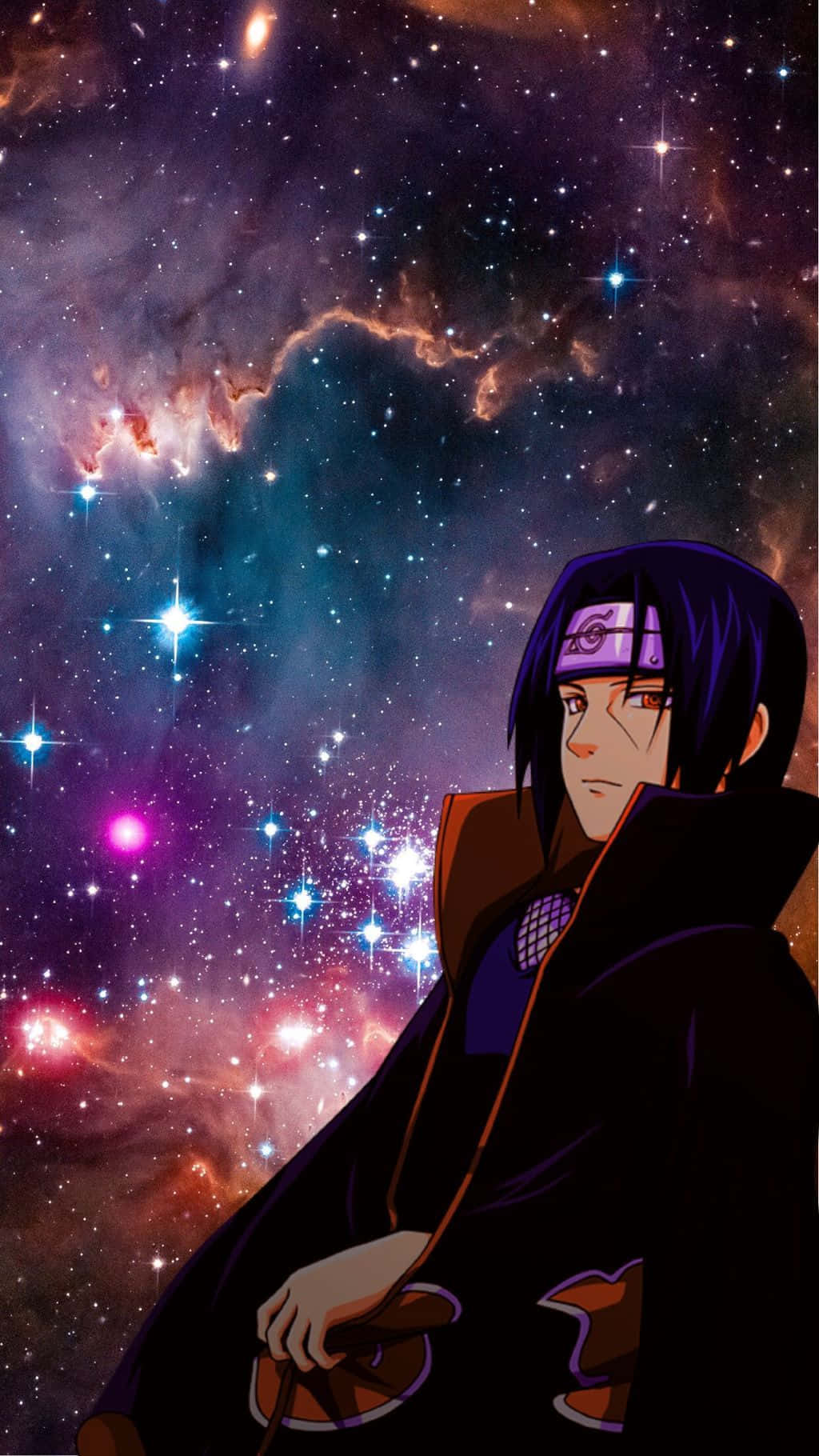 Show Your Admiration For The Uchiha Clan With This Unique Iphone Wallpaper Background