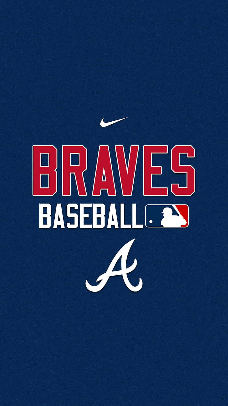 Show Your Braves Passion With A Signature Atlanta Braves Iphone Background