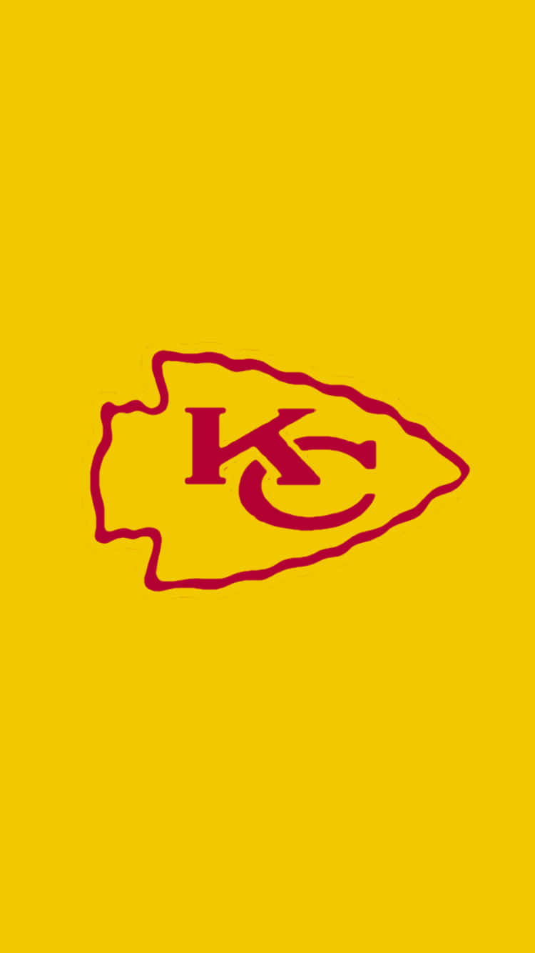 Show Your Chiefs Pride Wherever You Go With This Official Kansas City Chiefs Iphone Wallpaper! Background