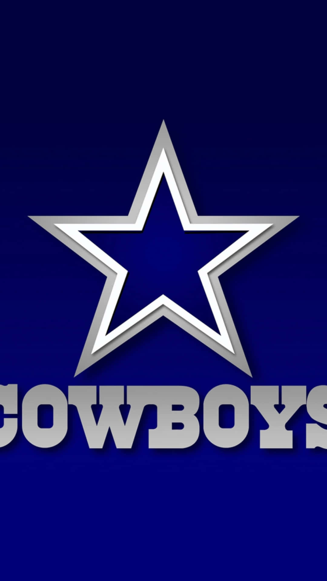 Show Your Cowboys Pride On Your Phone Background