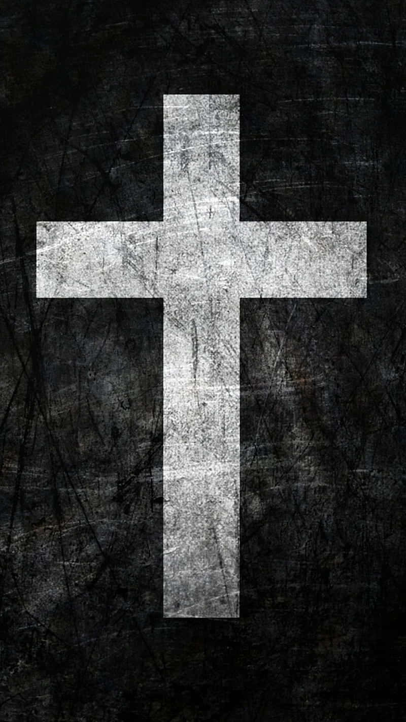 Show Your Faith With Jesus Iphone Background