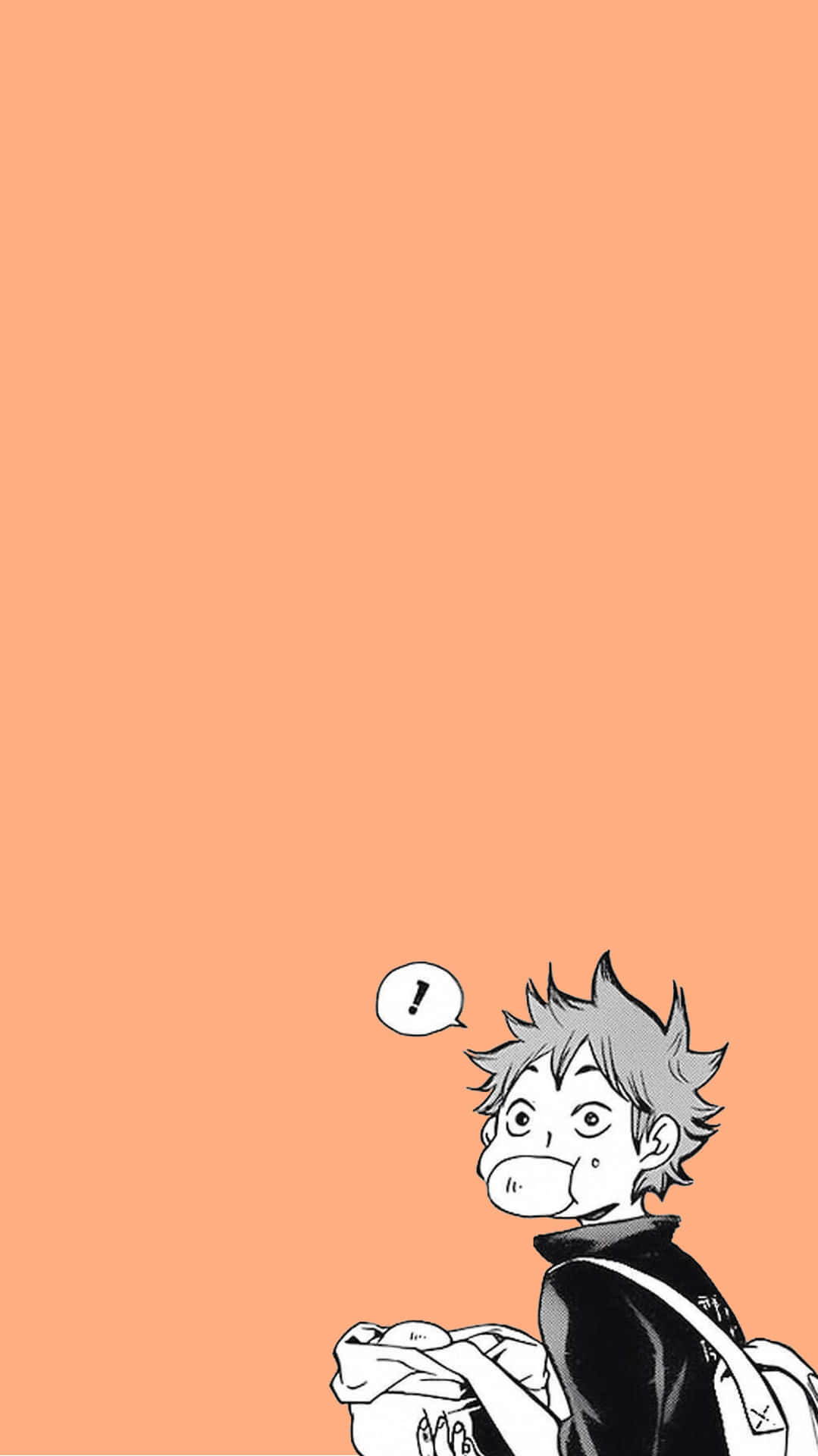 Show Your Haikyuu Team Spirit With The Latest Haikyuu-themed Iphone! Background