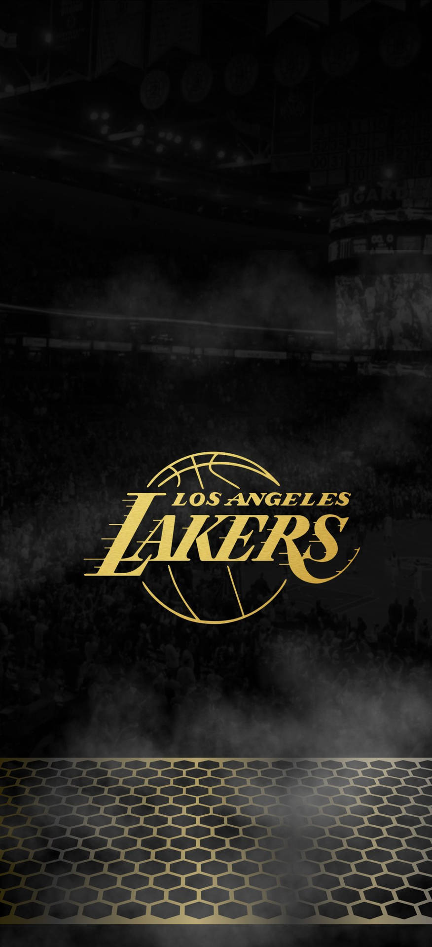 Show Your Lakers Pride With The Perfect Lakers-themed Iphone Background