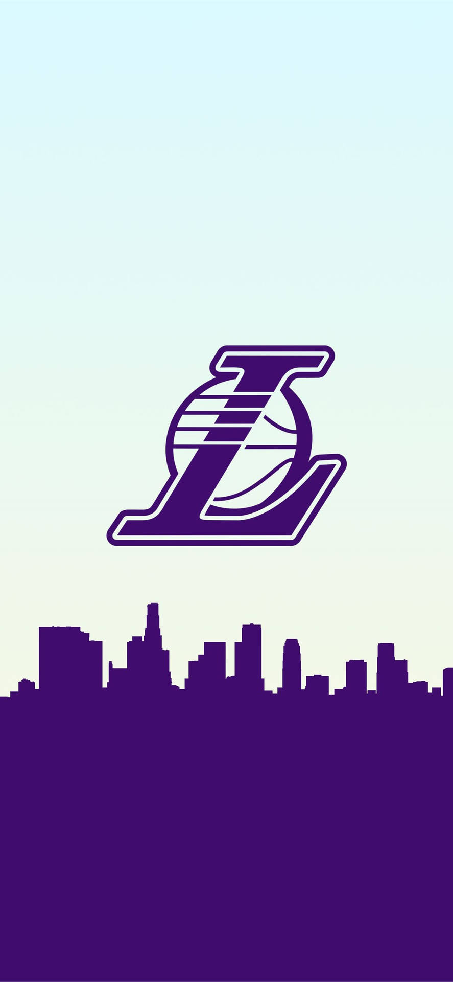 Show Your Lakers Spirit With This One-of-a-kind Iphone Background