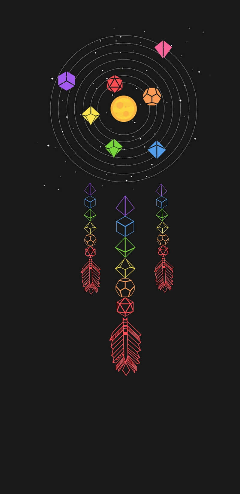 Show Your Love For Dungeons And Dragons With A Phone Cover Background