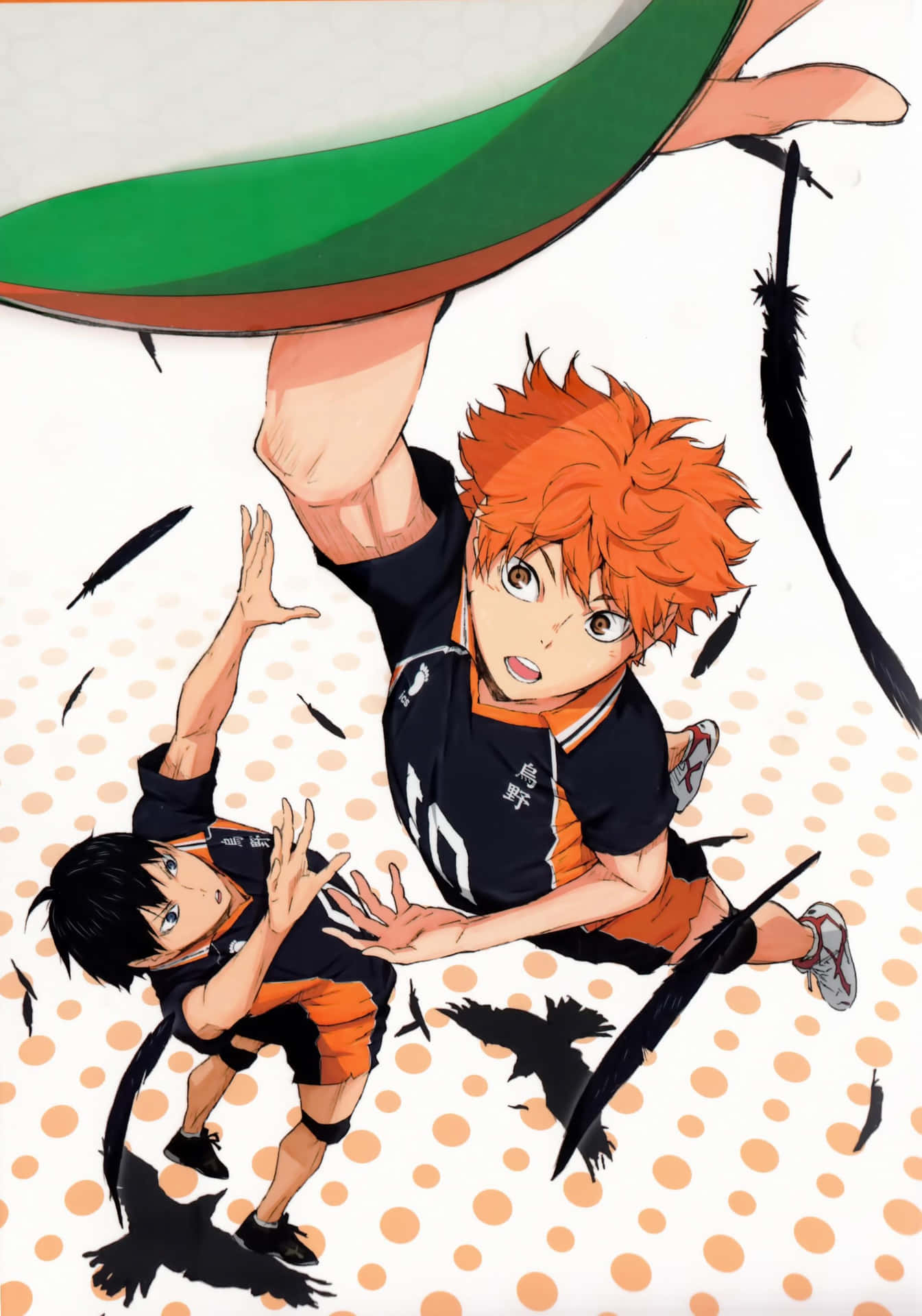 Show Your Love For Haikyuu With This Exclusive Iphone Wallpaper