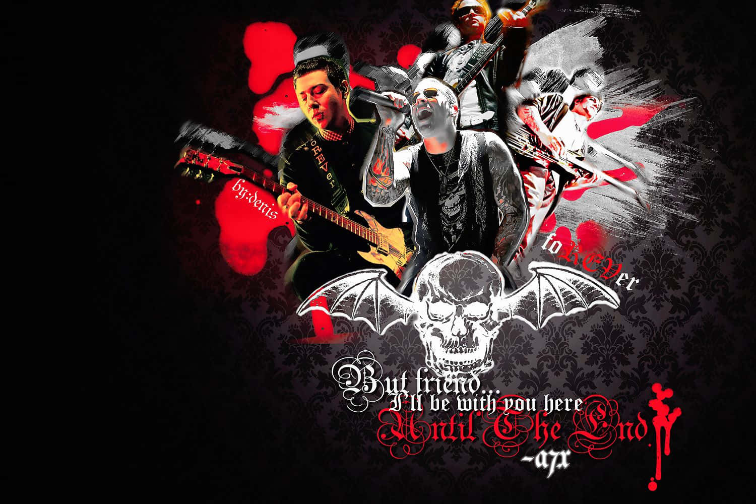 Show Your Love For Heavy Metal With An Avenged Sevenfold Iphone Background
