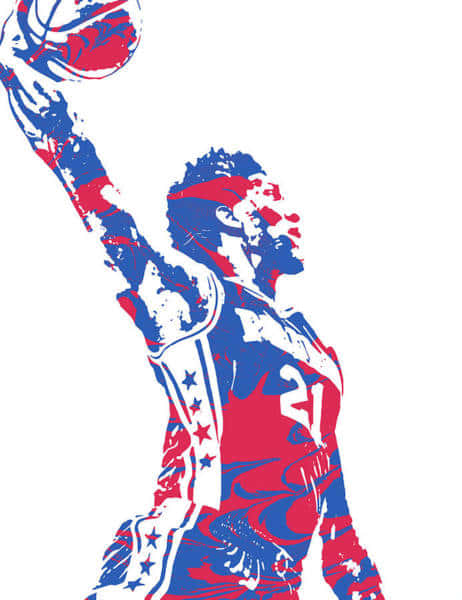 Show Your Love For The Sixer's With This Custom Iphone Case Background
