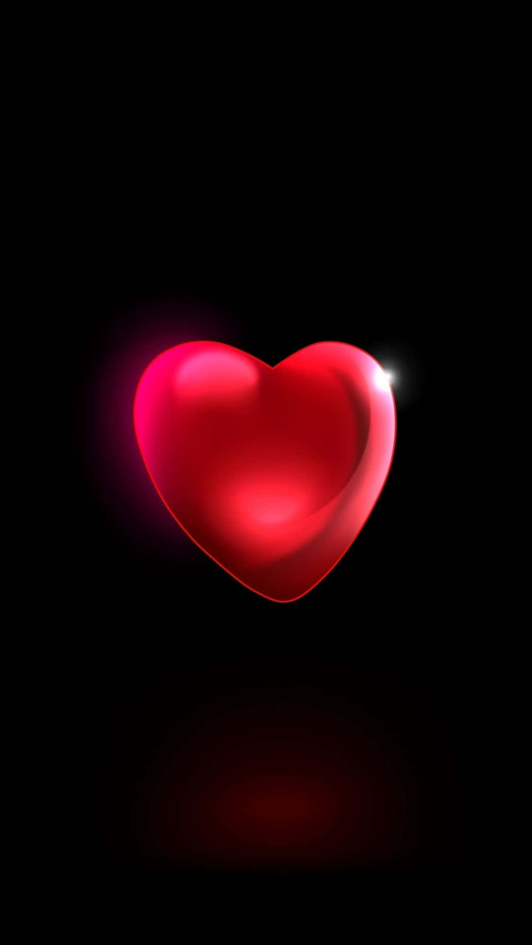 Show Your Love With A Beautiful Red Heart! Background