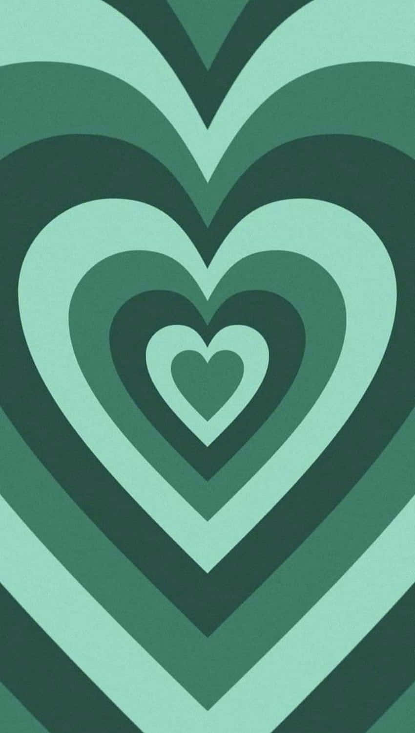 Show Your Love With These Romantic Mint Green Hearts Background