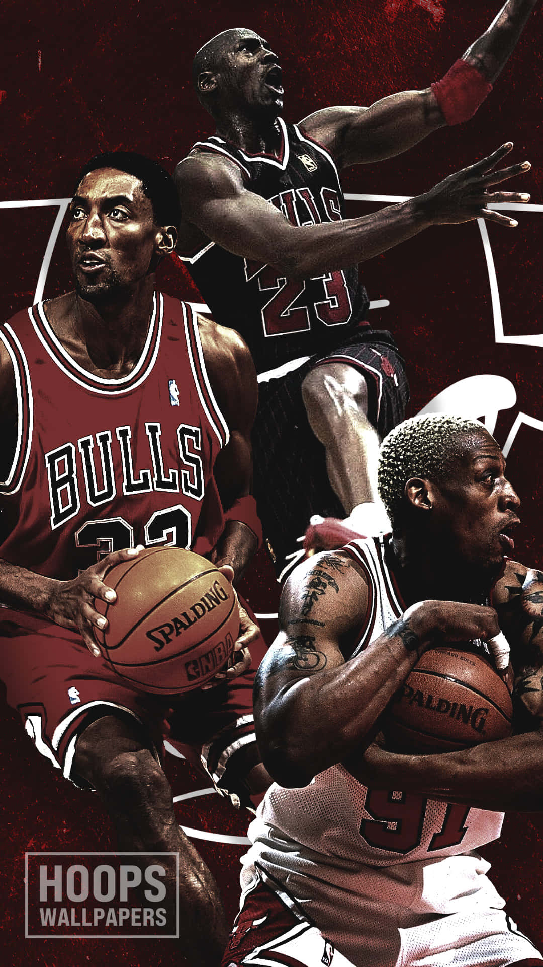 Show Your Loyalty With The Exciting Chicago Bulls Iphone Background