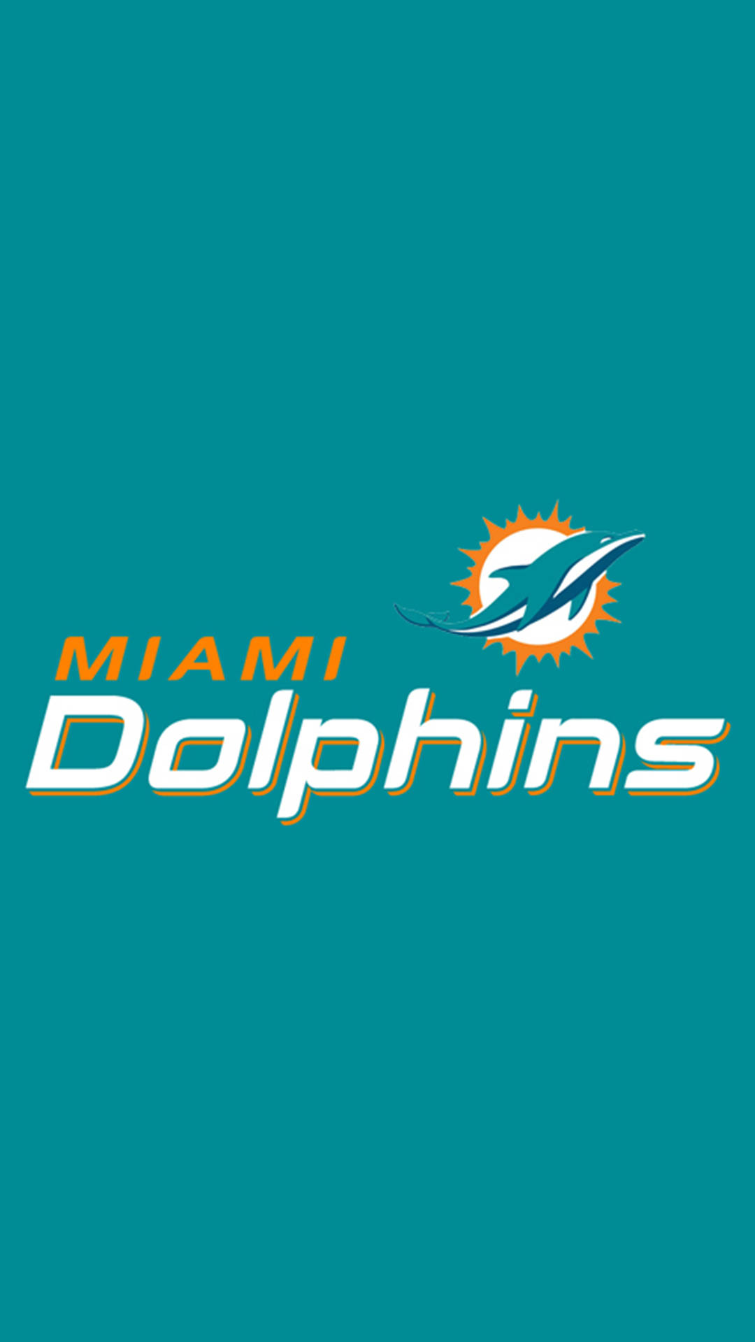 Show Your Miami Dolphins Pride With This Smartphone Wallpaper Background