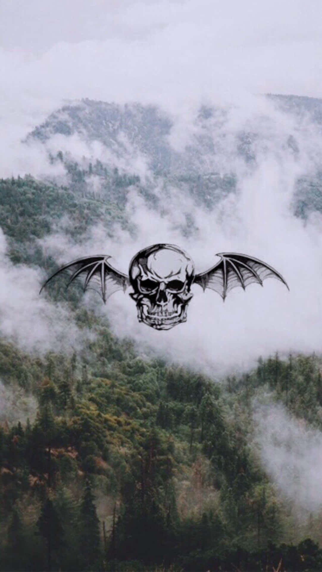 Show Your Passion For Avenged Sevenfold With This Eye-catching Iphone Background