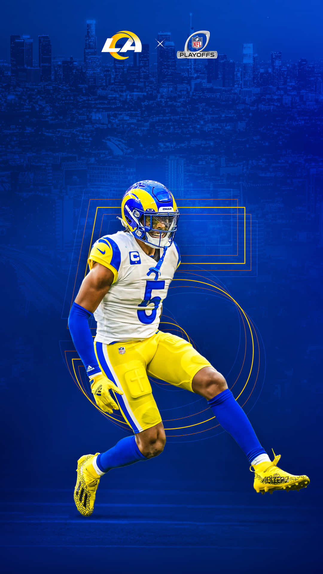 Show Your Passion With The Iconic Cool Rams Logo Background