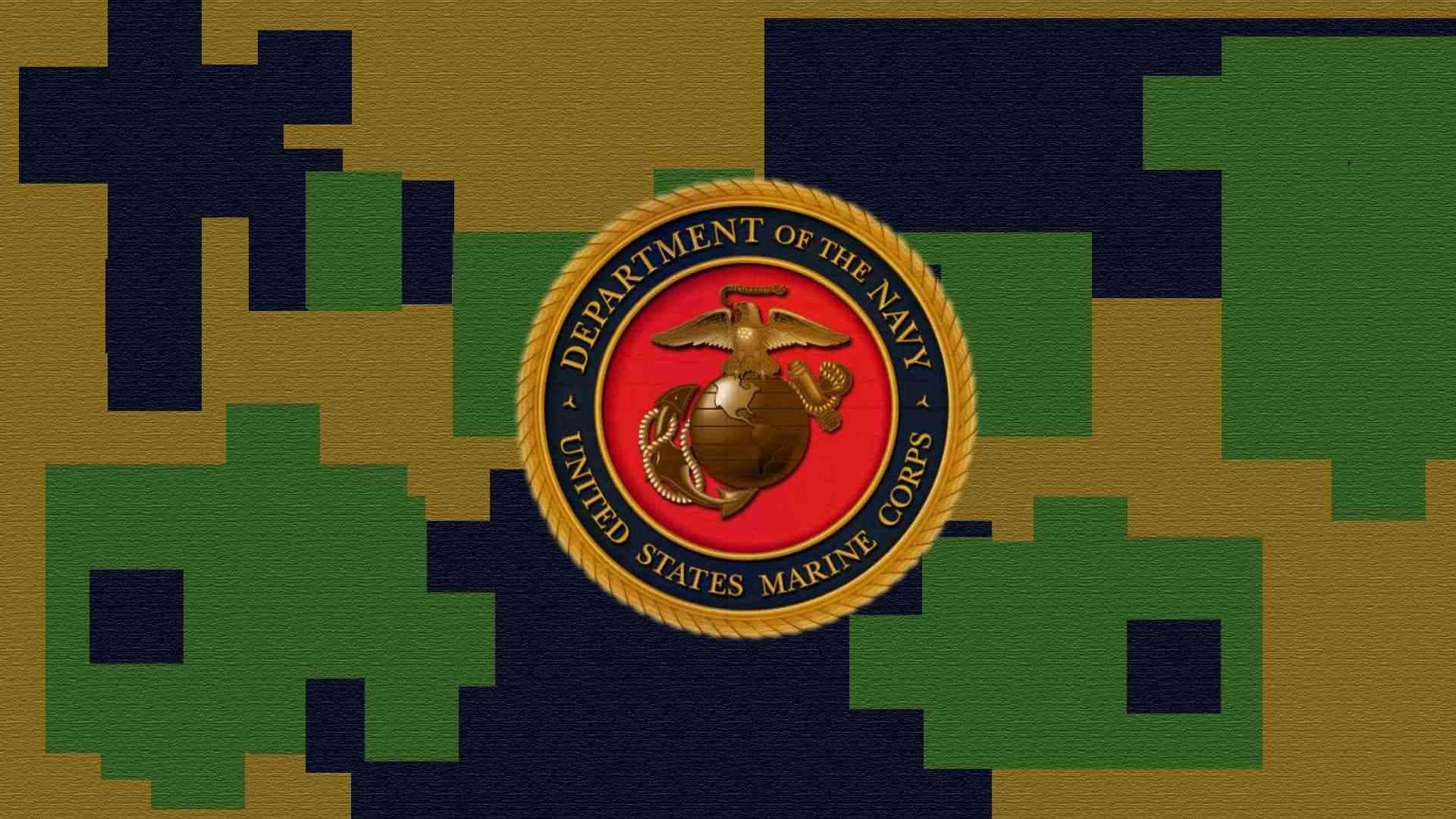 Show Your Pride And Support Our Marines Background