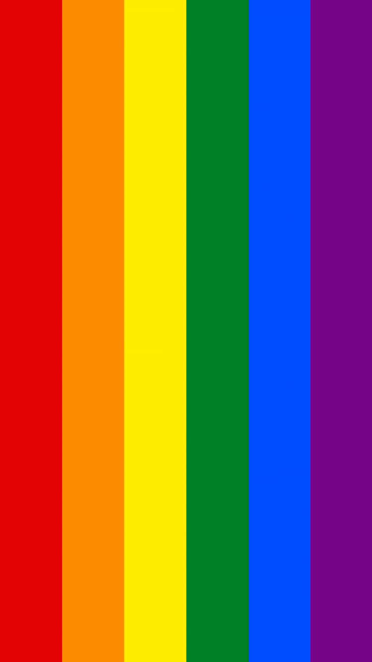 Show Your Pride By Customizing Your Iphone With This Beautiful Rainbow Pattern! Background