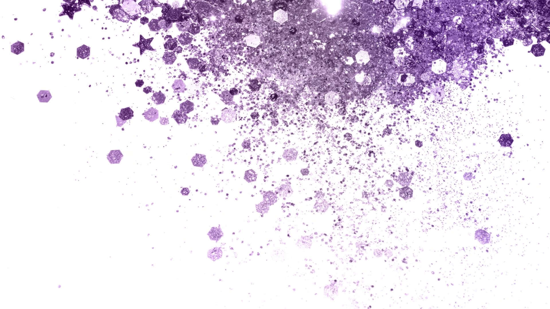 Show Your Sparkly Side With Purple Glitter Background