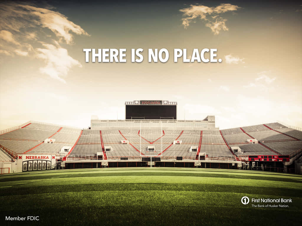 Show Your Spirit And Cheer On The Nebraska Huskers! Background