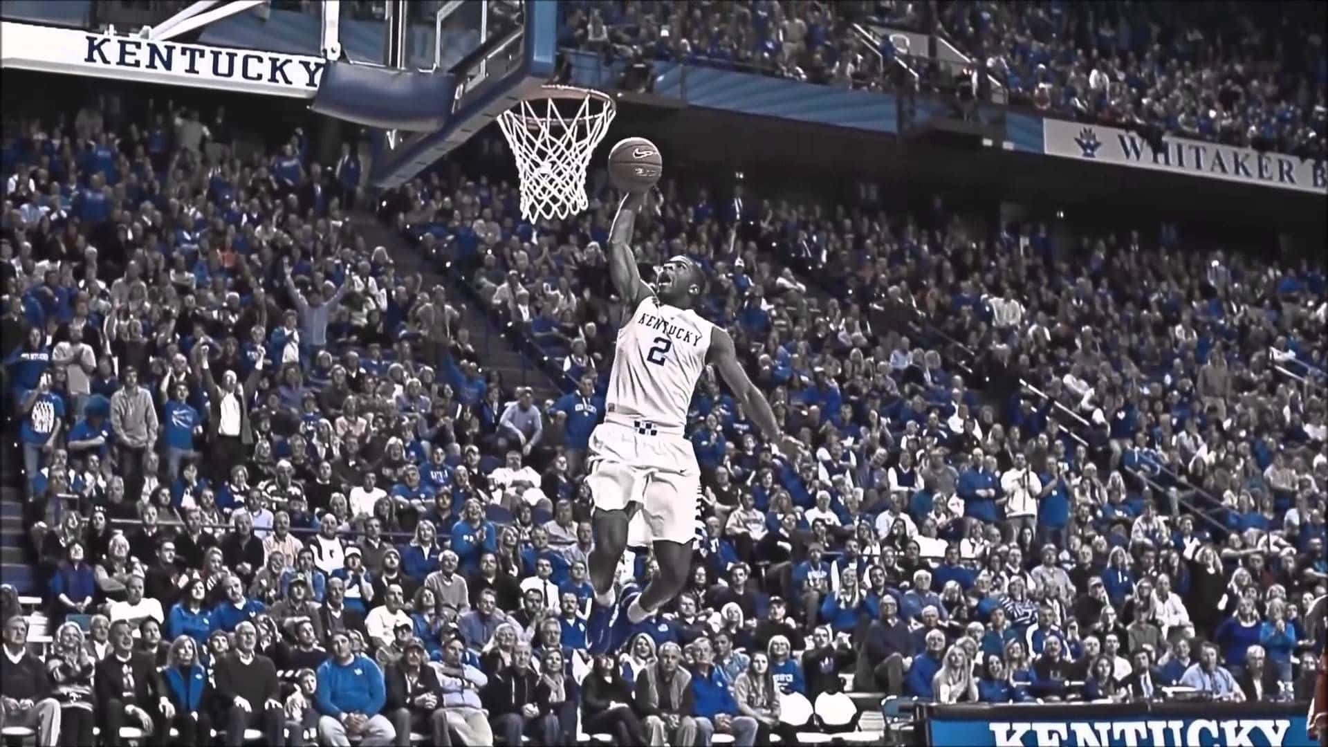 Show Your Spirit & Support The Kentucky Wildcats Background
