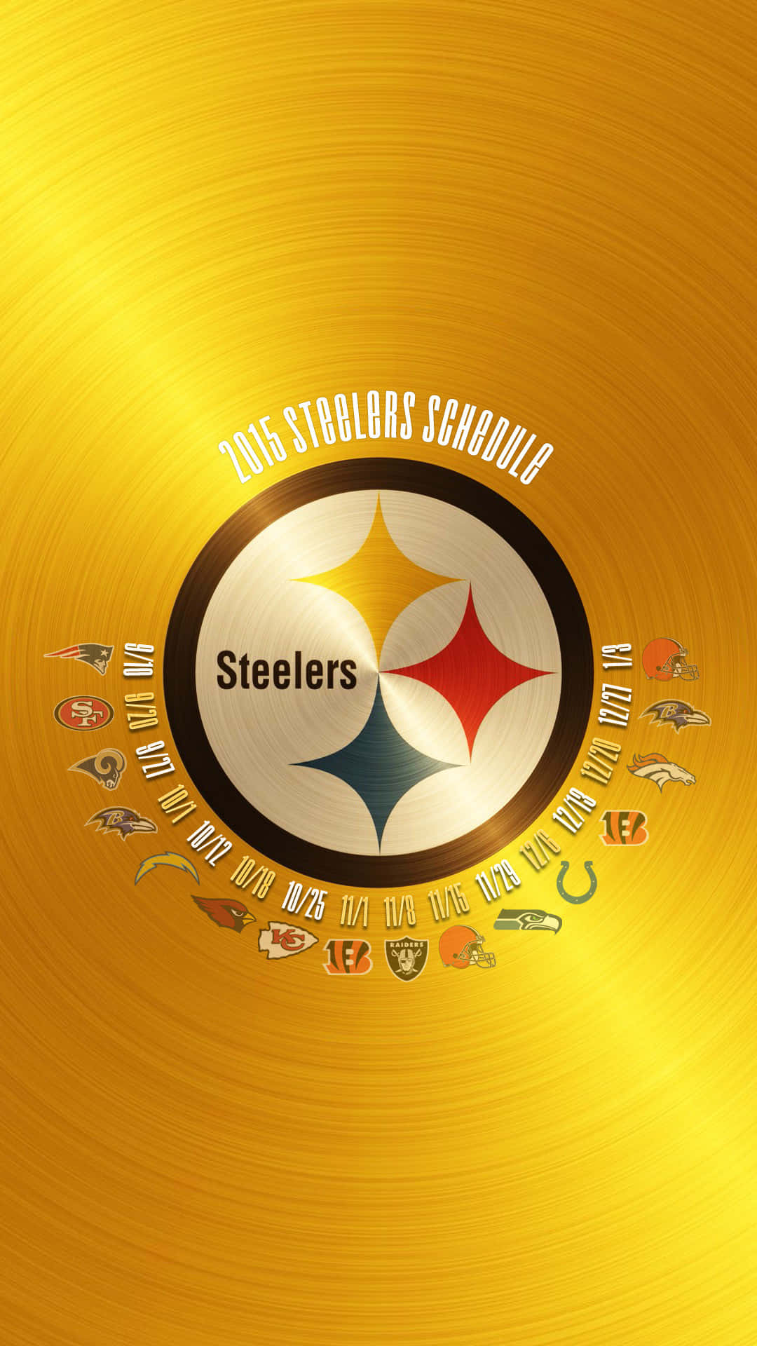 Show Your Steeler Pride With The Pittsburgh Steelers Themed Iphone Background