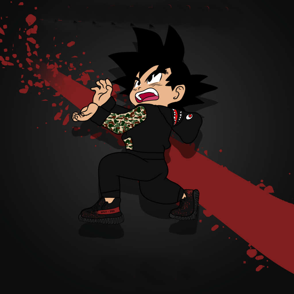 Show Your Style With Supreme Drip Background