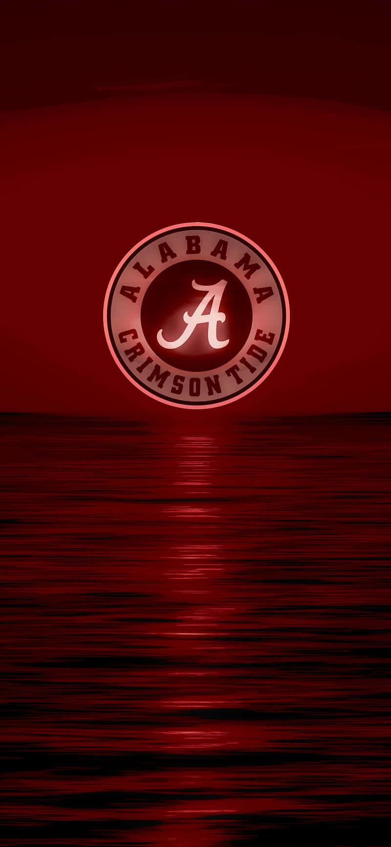 Show Your Support For Alabama Football With This Bright And Vibrant Iphone Wallpaper