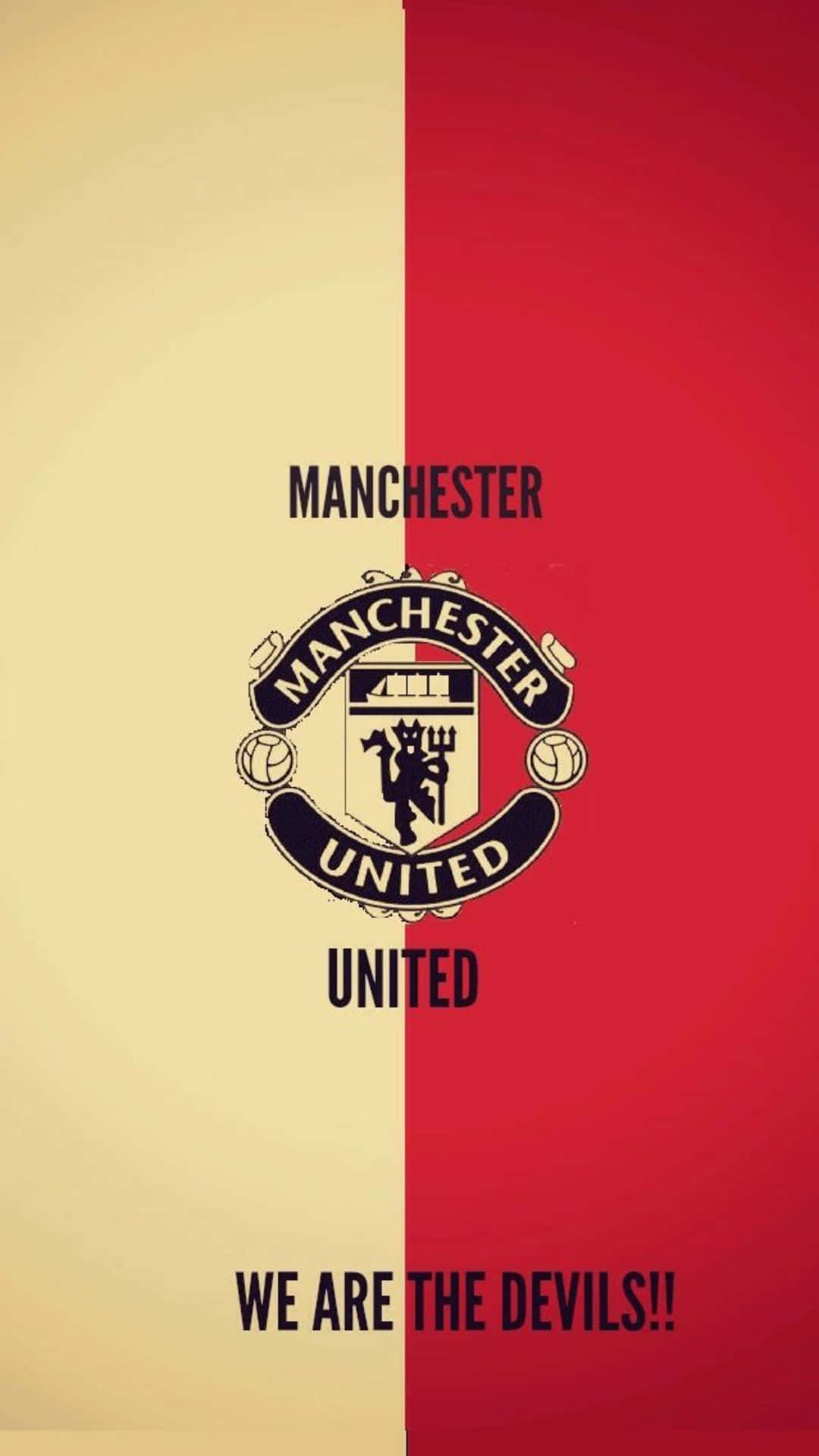 Show Your Support For Manchester United With Their Fan-favorite Iphone Background