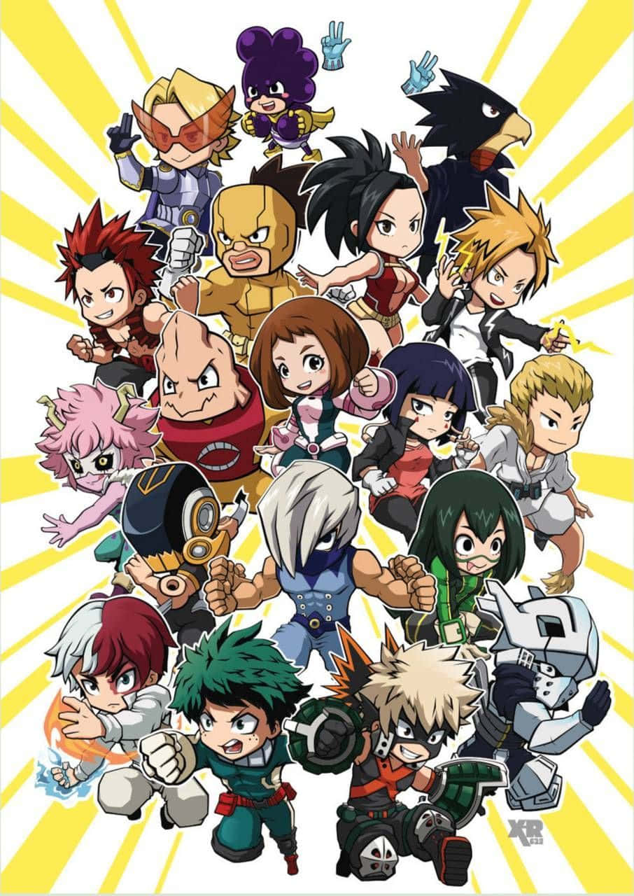 'show Your Support For My Hero Academia!' Background
