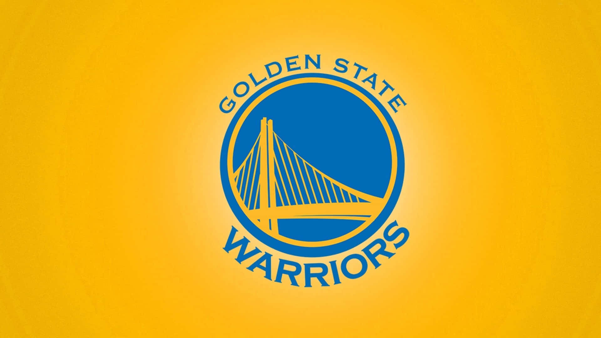 Show Your Support For The Golden State Warriors With Their Official Logo. Background