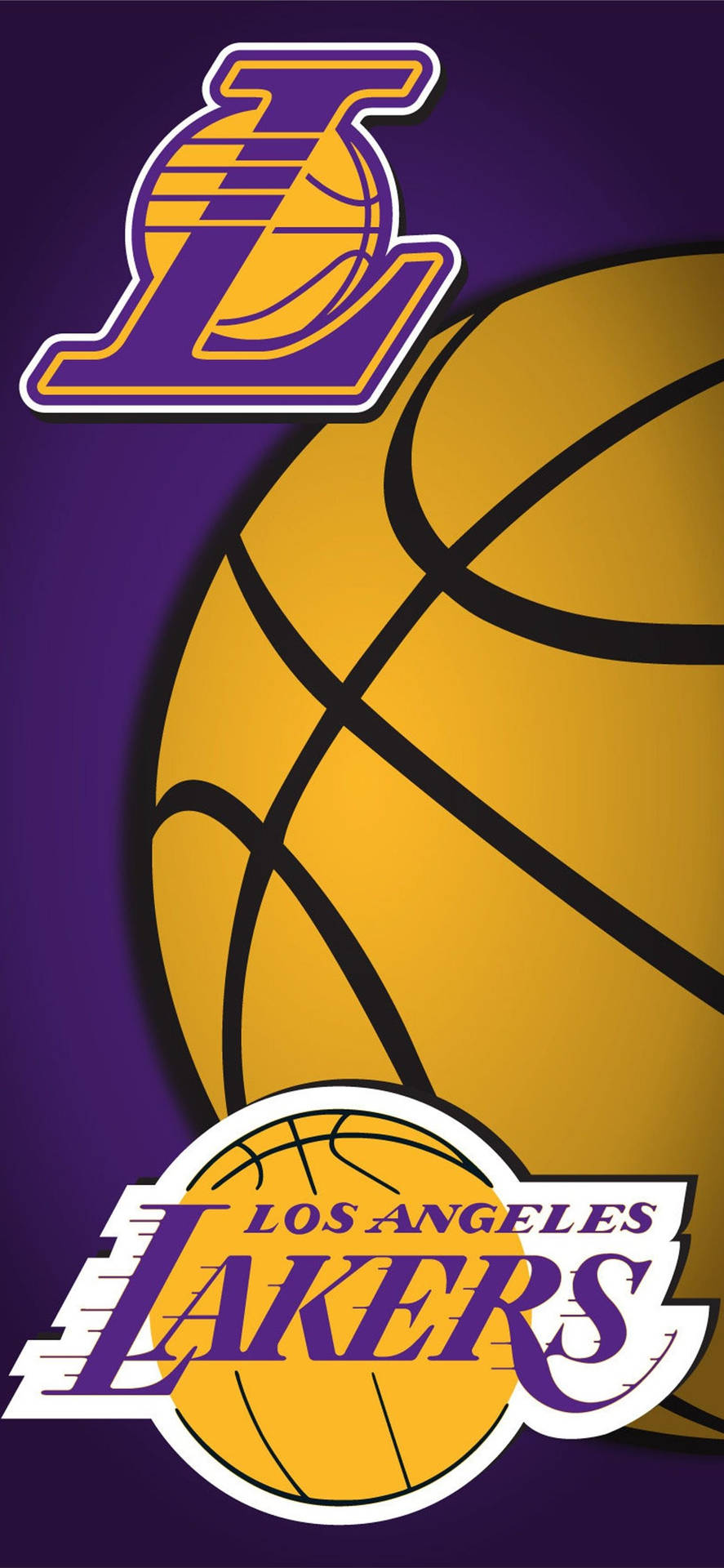 Show Your Support For The Lakers With Your Iphone! Background