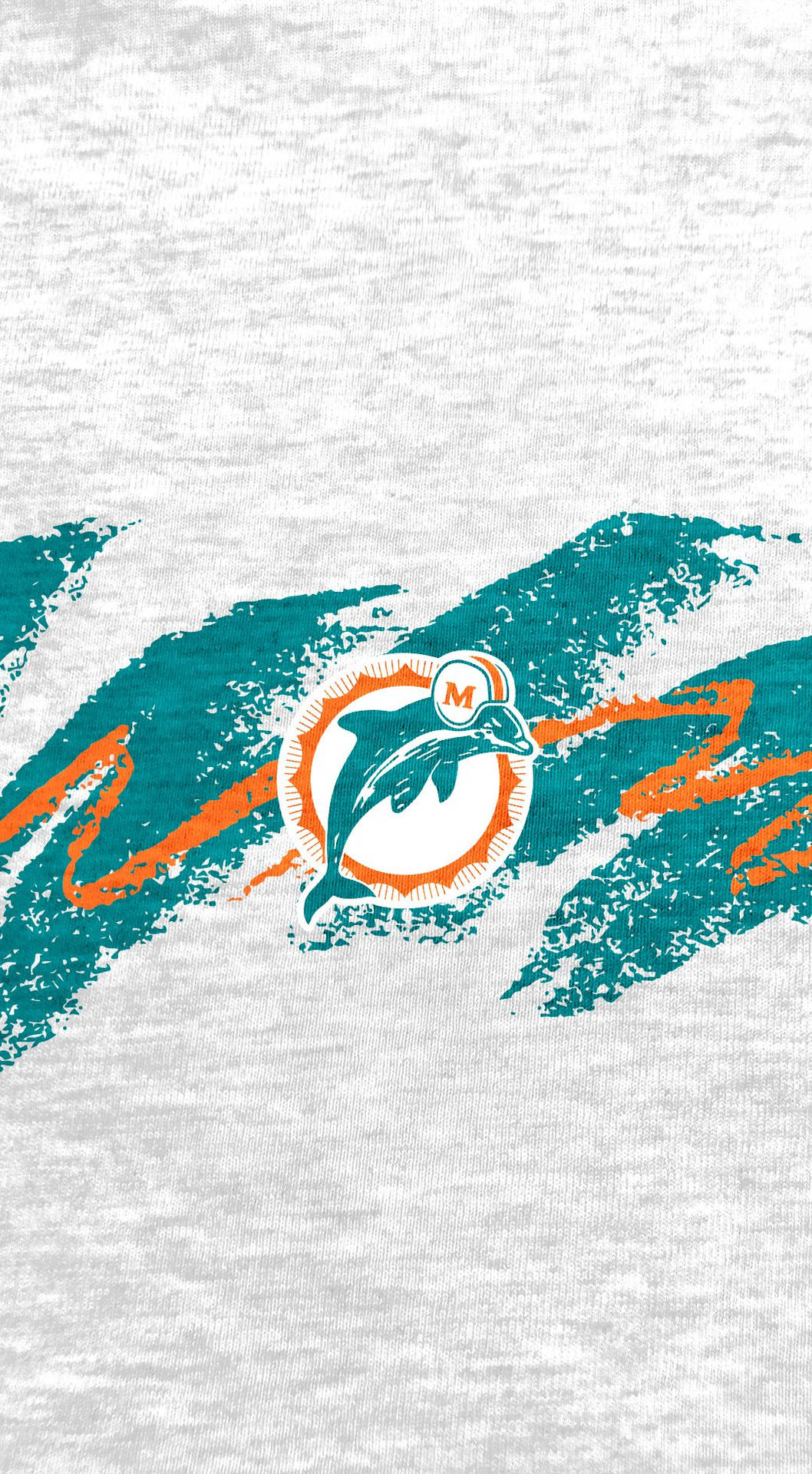 Show Your Support For The Miami Dolphins With This Iphone Wallpaper Background