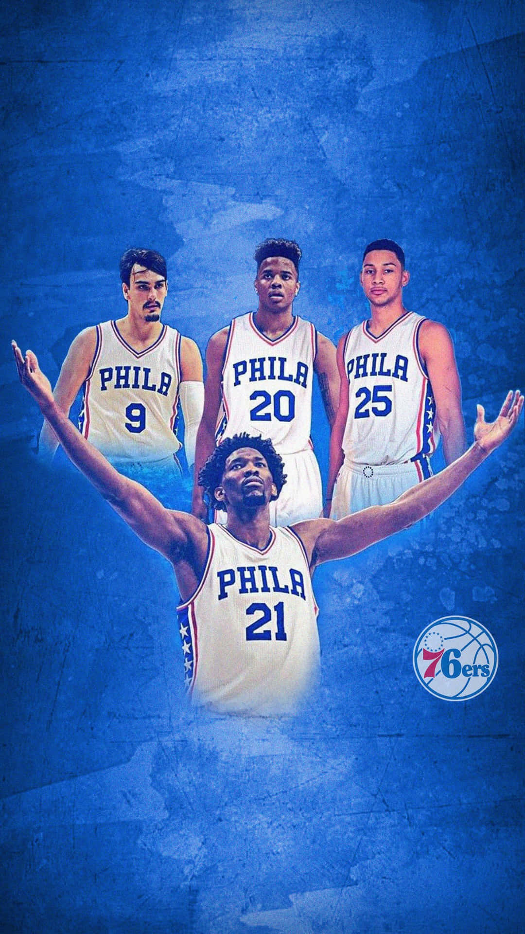 Show Your Support For The Sixers With A Brand-new Iphone Background