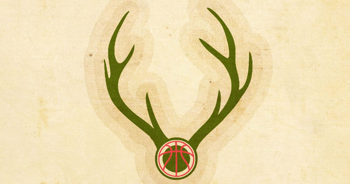 Show Your Support With A Milwaukee Bucks Logo Background