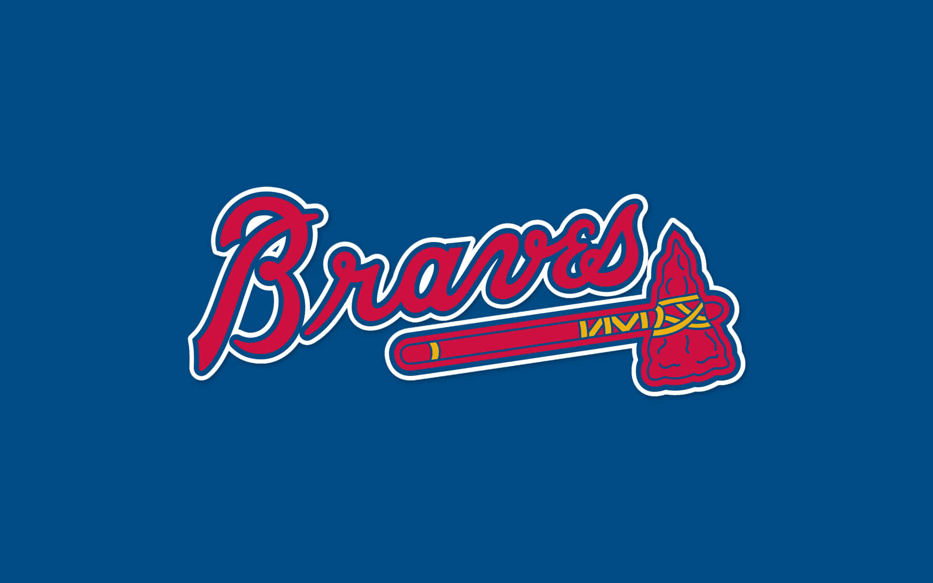 Show Your Support With The Atlanta Braves Desktop Background Background