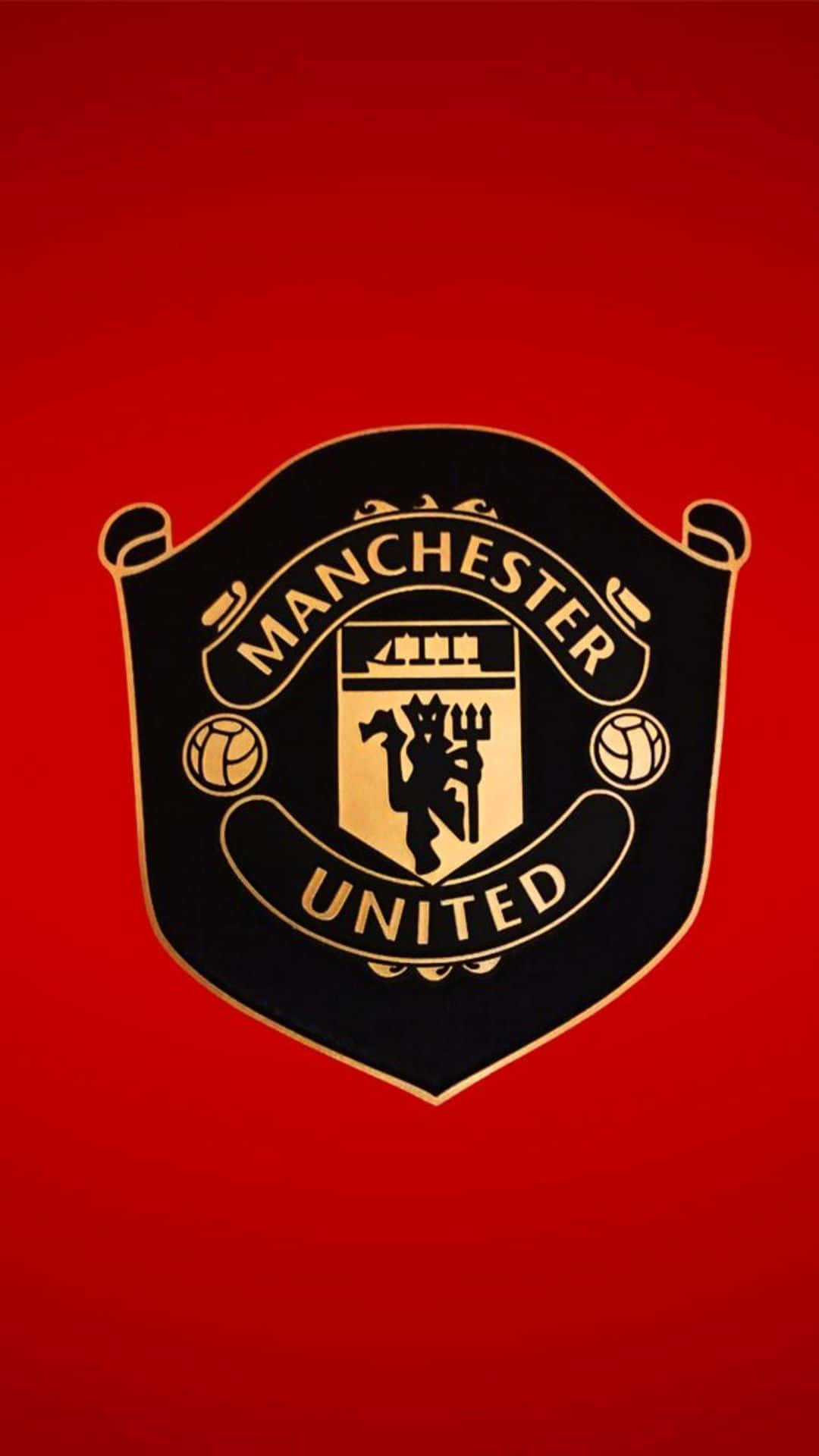 Show Your Supportership With A Manchester United Iphone Background