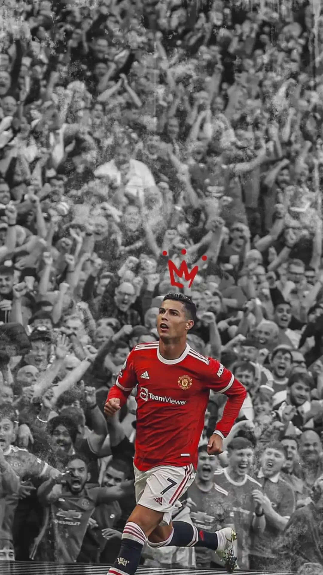 Show Your Team Spirit With A Manchester United Iphone Background