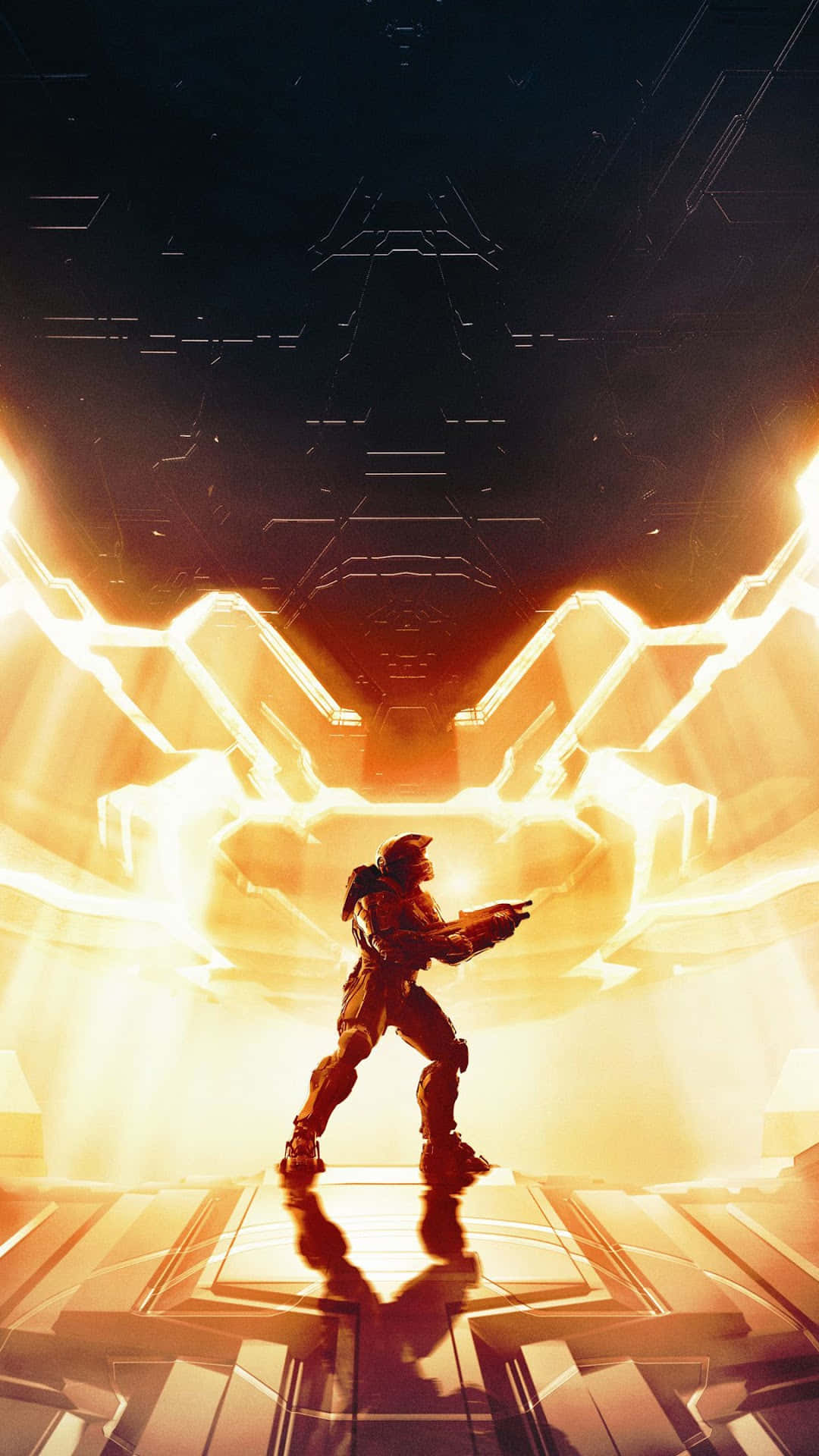 Showcase Your Love For Gaming With This Master Chief Phone Background