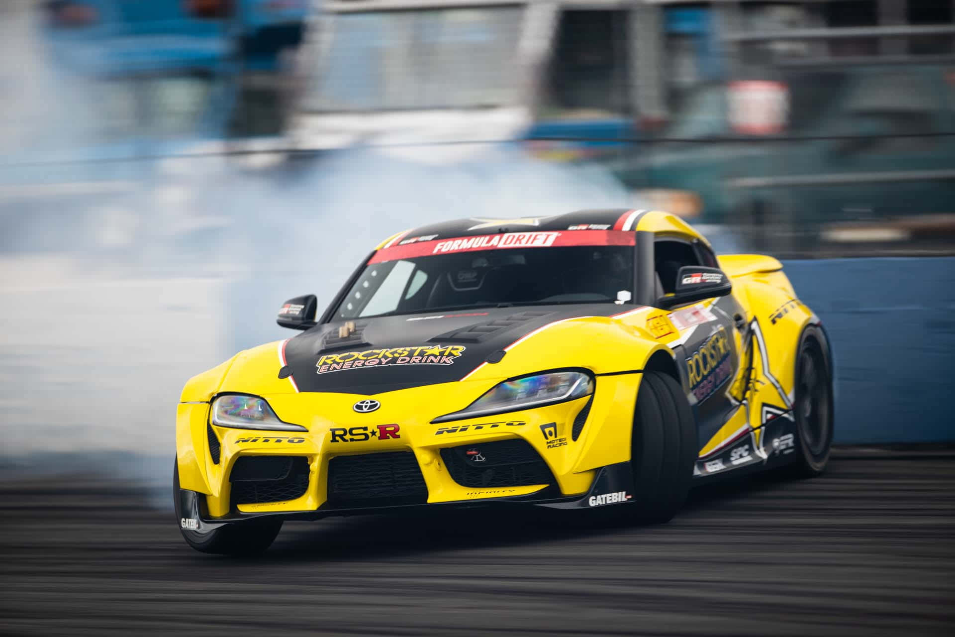 Showing Off Its Powersliding Style, This Supra Drift Is Ready To Hit The Track.