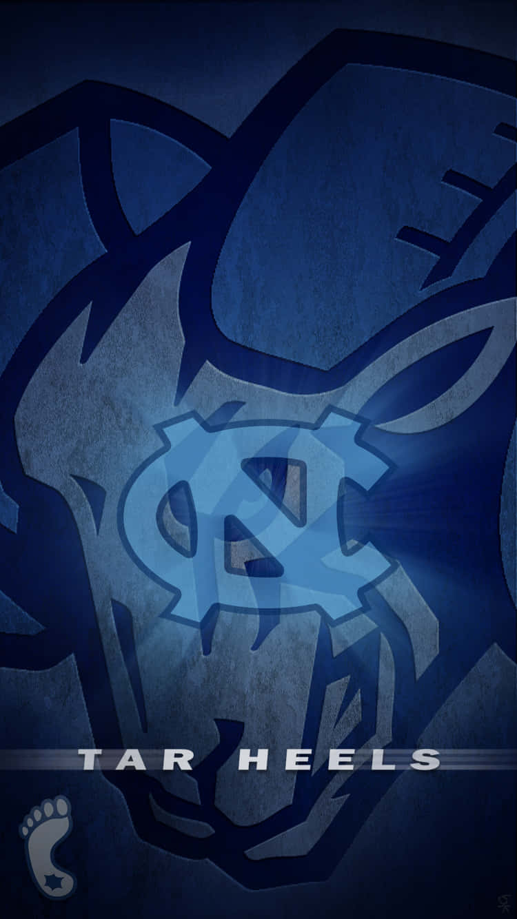 Showing School Pride For The Tar Heels Background