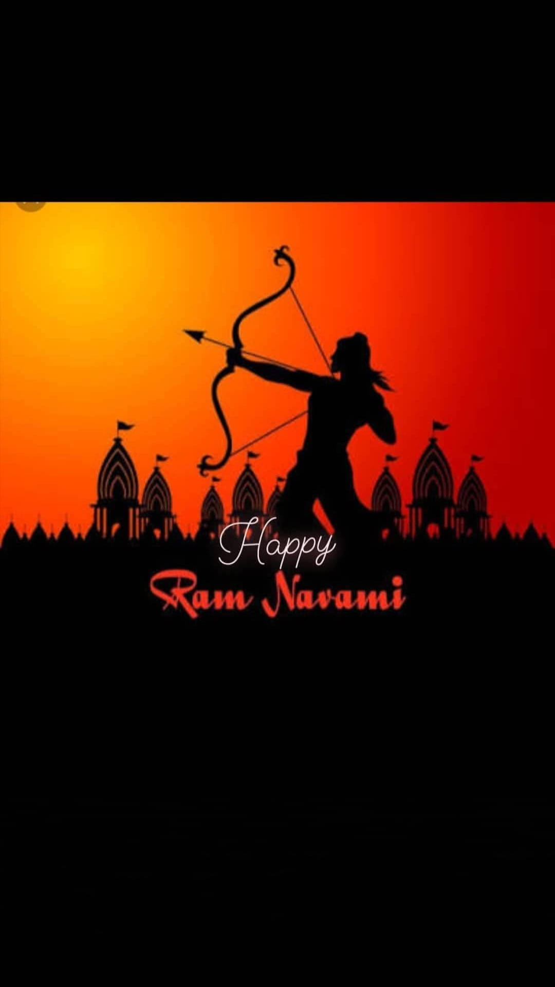 Shree Ram Rama Navami Background