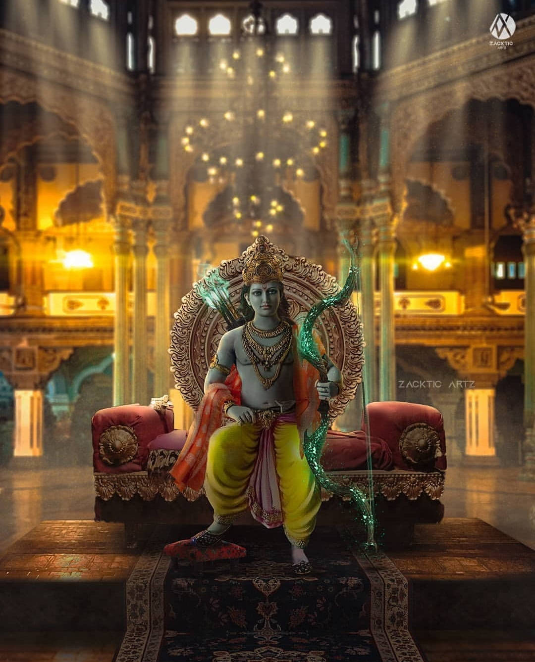 Shree Ram Shiva Background