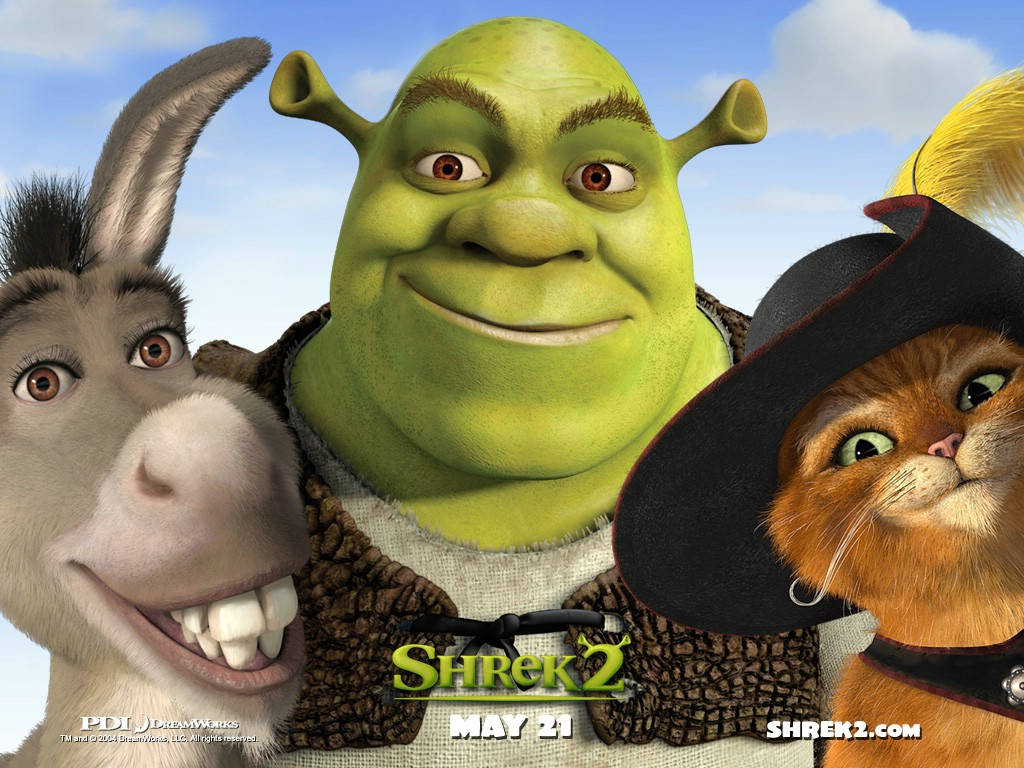 Shrek 2 Lovely Poster