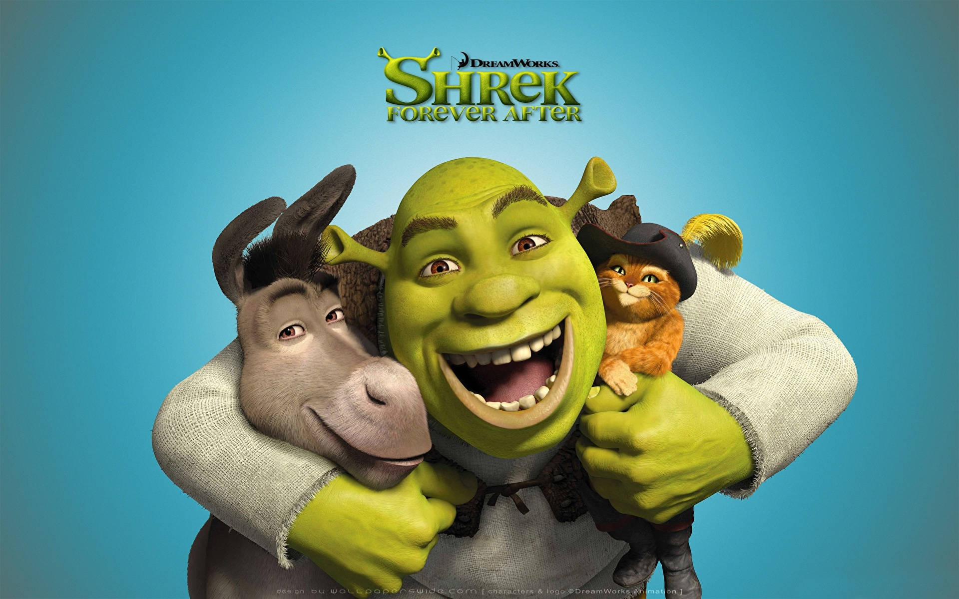 Shrek Donkey Puss Forever After