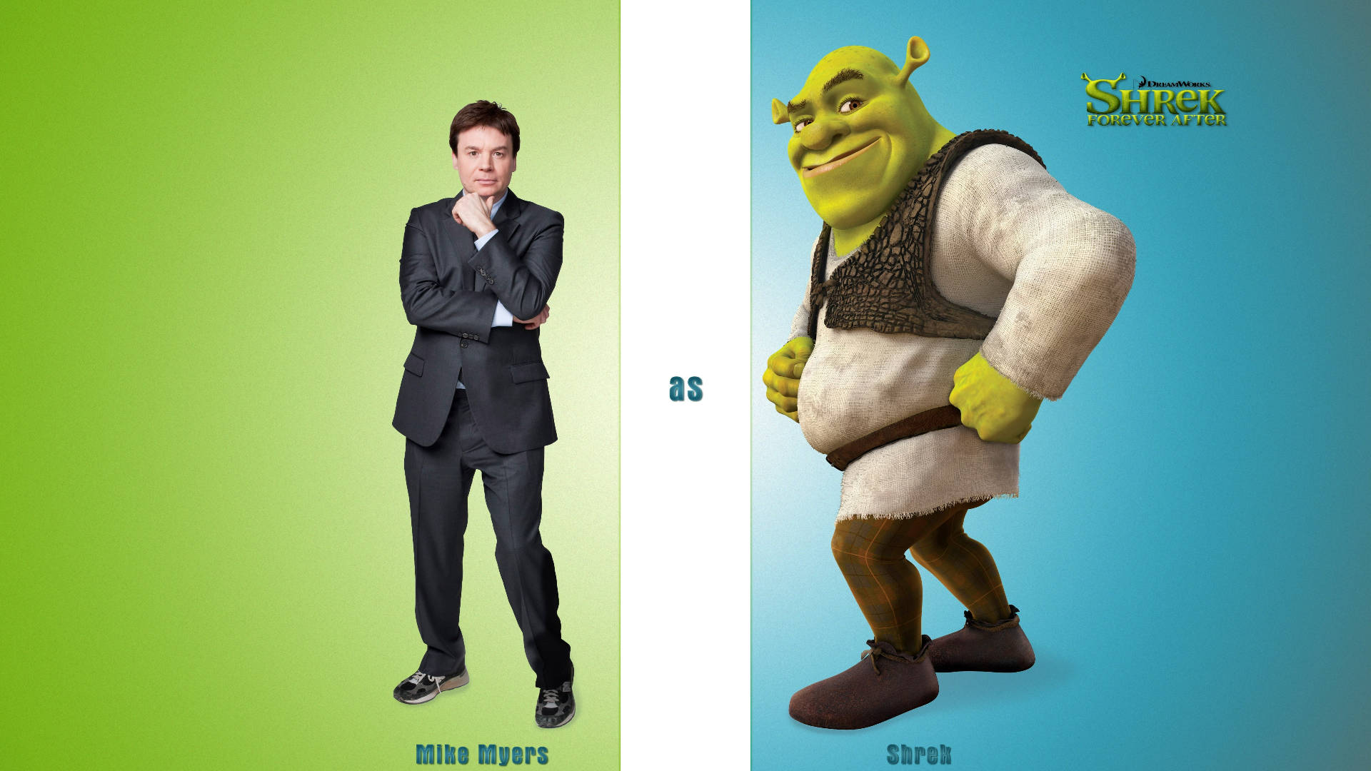 Shrek Forever After Mike Myers As Shrek Background