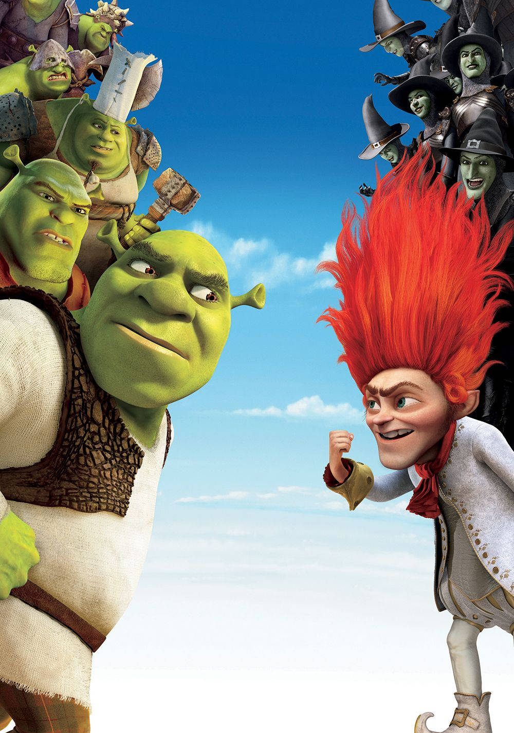 Shrek Forever After Ogres Vs Witches Background