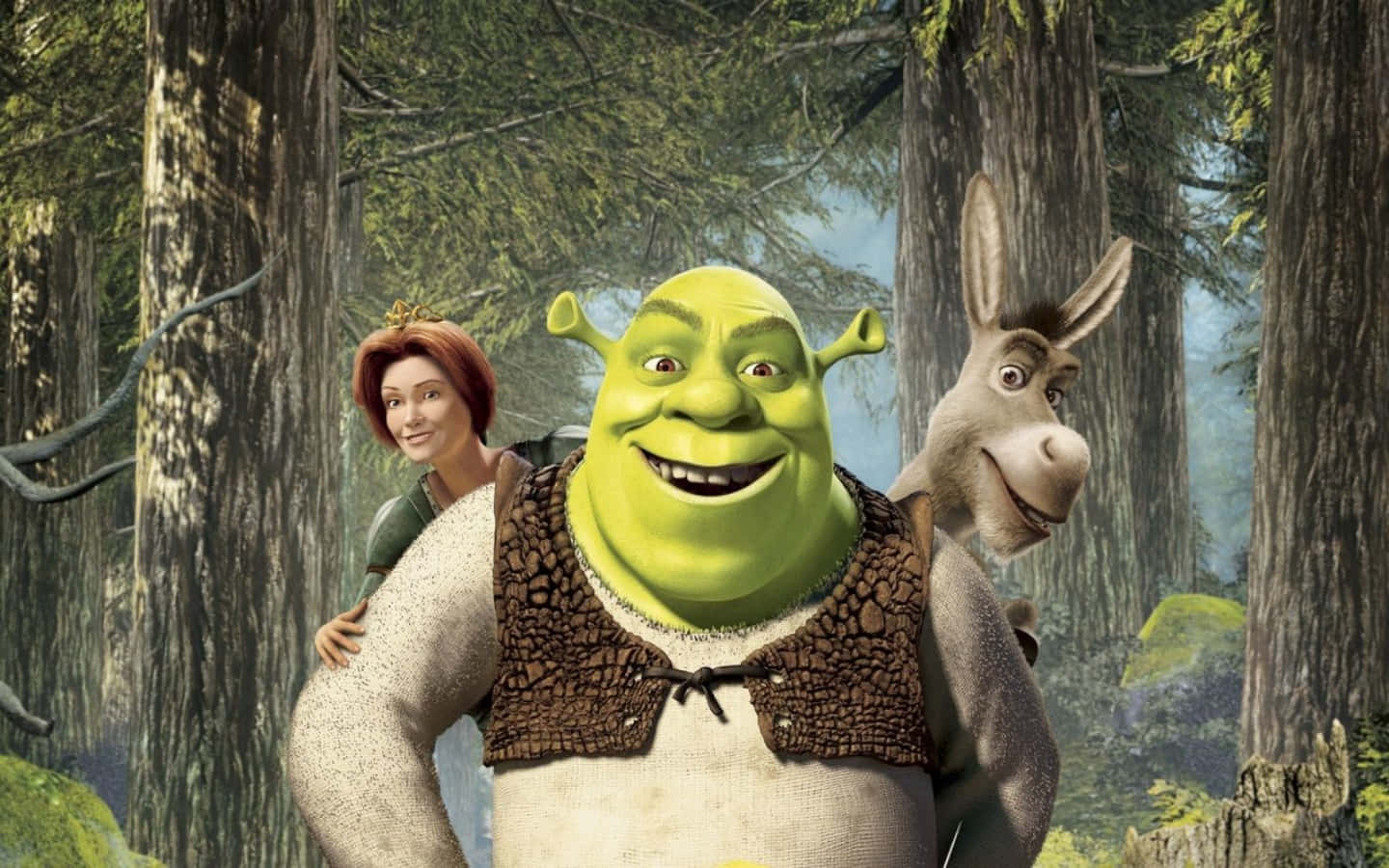Shrek The Movie Poster Background