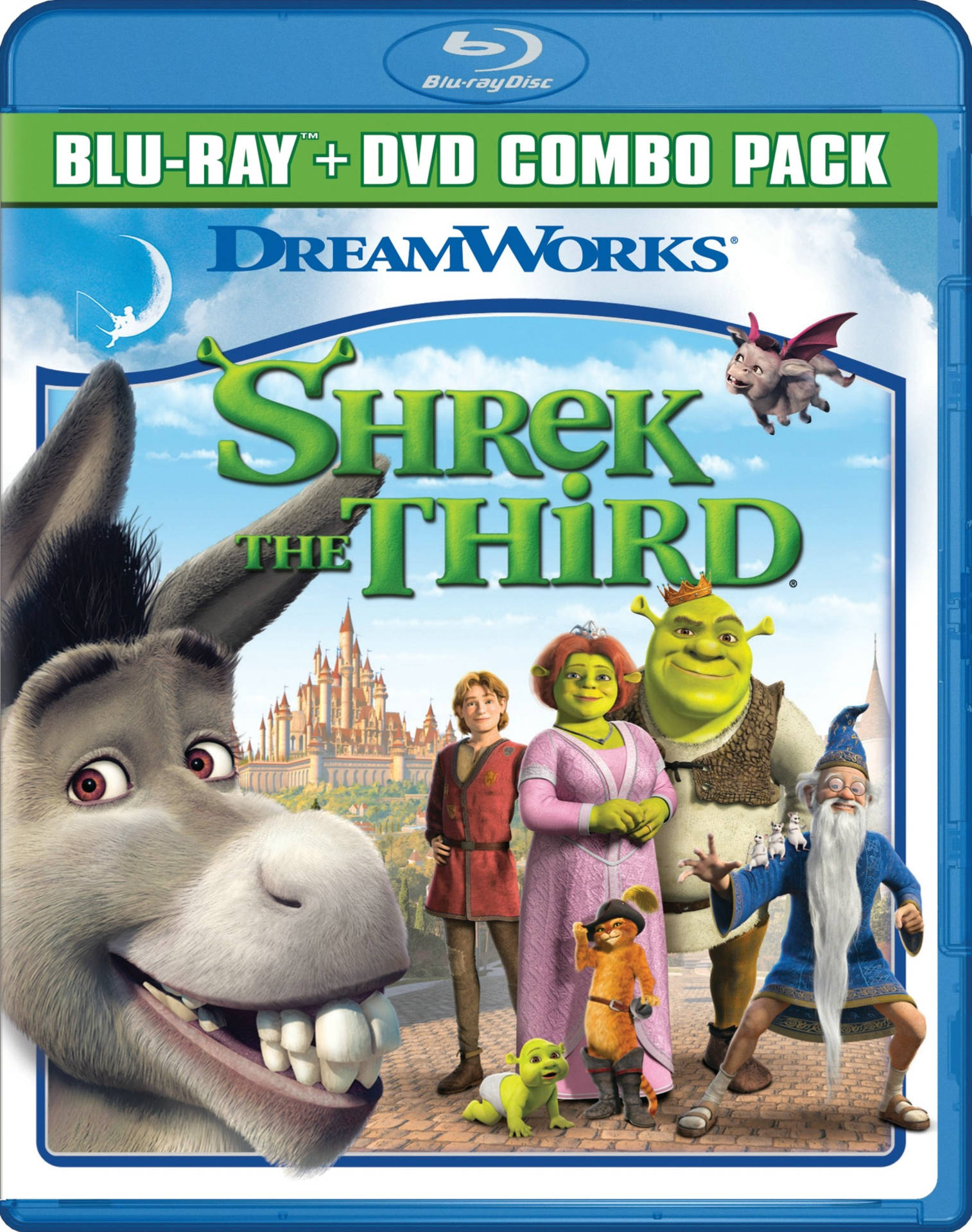 Shrek The Third Dvd Cover Art Background