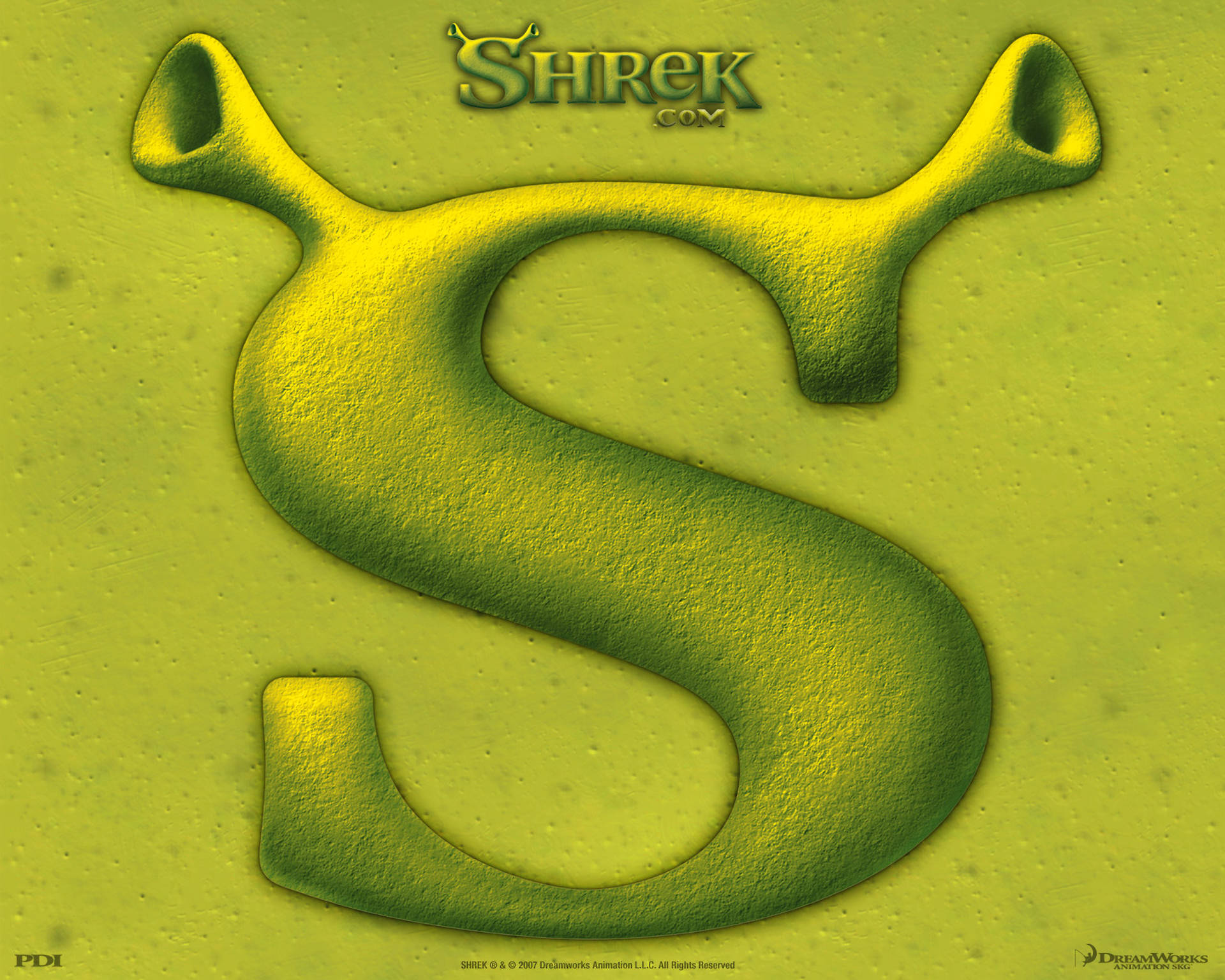 Shrek The Third Green Logo