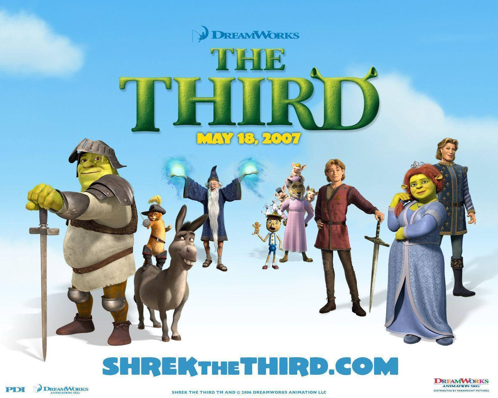 Shrek The Third Offical Film Poster